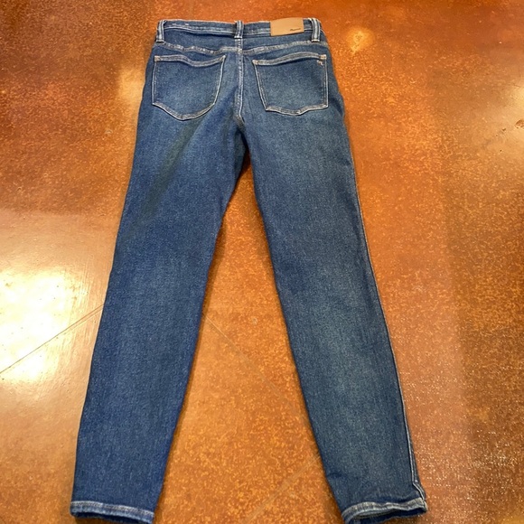 EUC Women’s Madewell 10” High Rose Skinny Denim Jeans Sz 26 - Picture 6 of 10